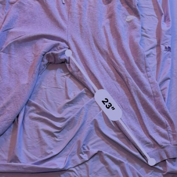 PLUS SIZE 3X Nike Heathered Light Purple Capri Length Sweatpants - Picture 10 of 11